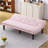 This 66-Inch Corduroy Sofa Bed Can Flexibly Adapt To The Living Room, Apartment And Bedroom, And It Can Switch Between The Two Comfortable Forms.-724102987
