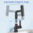 Mate Black Single Hole Bathroom Faucet With Pull-Out Sprayer And Temperature Display-123298107