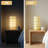 10.4'' Modern Opal Yellow 5-Tier Stacked Bubble Ambient Glass Table Lamp with Dimmable Switch and E12 Lamp Holder, cULus Certified for Bedroom Nightstands, Living Room Side Tables, Study Rooms or Entryway-123043891