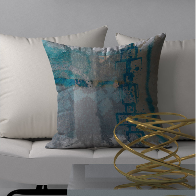 Housse de coussin carrée incroyable finesse, 18 po x 18 po