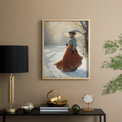 WOMEN Series CMLXXI Framed Print - Solid Wood