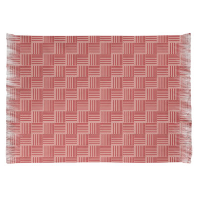 Chenille Striped Indoor Rug