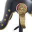Sculpture Alemar Cole et casque en fer