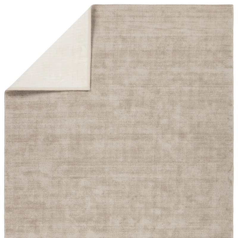 Area Rug, Rectangle 6' x 9', Taupe