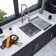 13'' L Undermount Single Bowl Stainless Steel Kitchen Sink