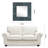Square Leather Mirror-19763652