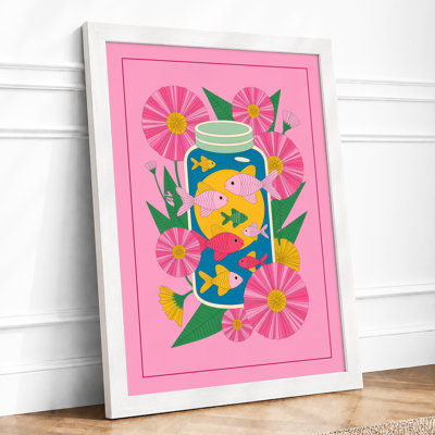 Cheerful Garden Friend Modern - Print