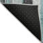 Tapis bleu sarcelle lavable à la machine intérieur / extérieur Xhevrie-1718096574