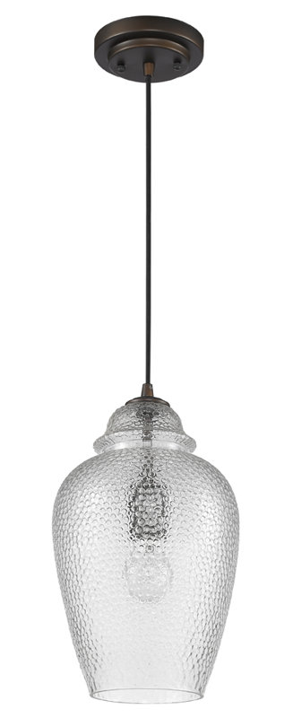 Luminaire suspendu géométrique 1 lumières simple Houghtaling