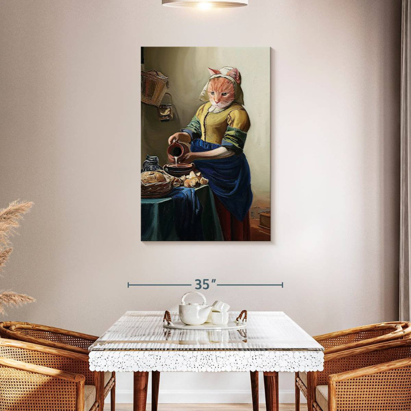 Chat Ketti Vermeer, H 45 po x l 30 po