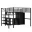 Poste de travail pour garde-robe lit double