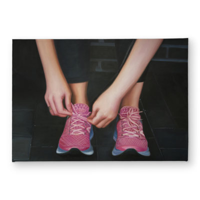 Ready for the Race - Pink Indoor/Outdoor Door Mat | Home Decor