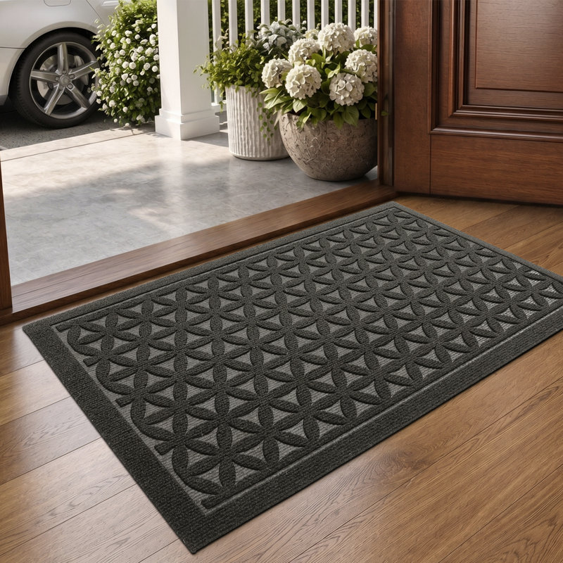 Paillasson d'intérieur, paillasson d'intérieur à poils courts, tapis d'entrée antidérapants pour l'intérieur, tapis de bienvenue Dirt Trapper, 17,7 po x 30 po