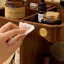Boîte de rangement rotative pour cosmétiques