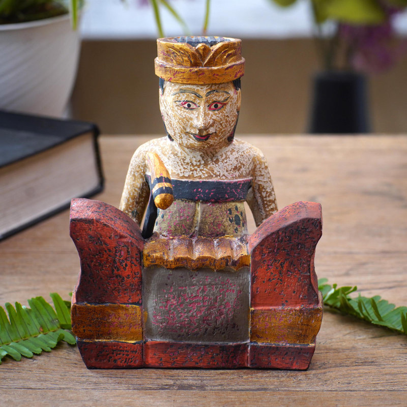 Figurine mélodique en bois Gangsa