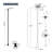 63" H Ceiling Mounted Single Handle Bathroom Sink Faucet with Optional Drain Assembly-114621176-115100203