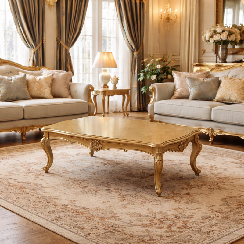 Solid Wood Coffee Table
