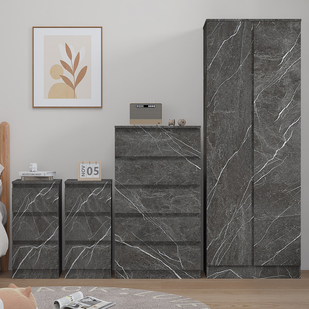 Deraz 4 Piece Bedroom Set