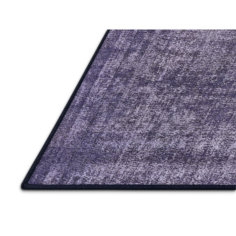 Tapis 100% Mid-Century moderne lavable à la machine 2243, Rectangle 8 pi x 10 pi