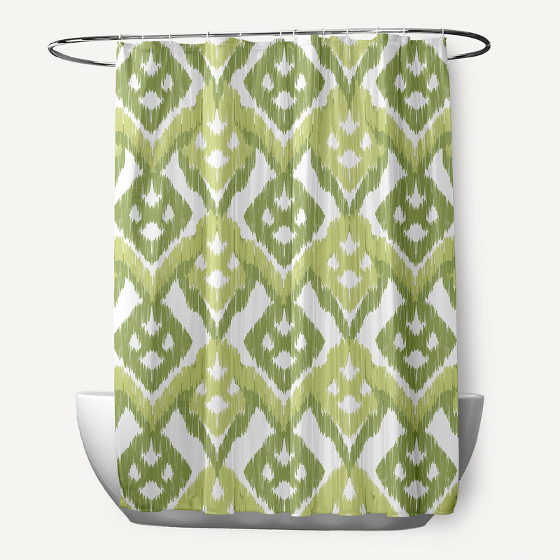 Rideau de douche Groth, Vert