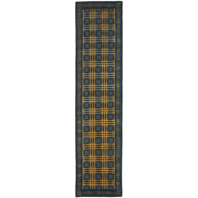 Simryn Hand Tufted Wool Pile Geometric Rug