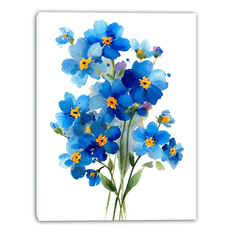 "Luminous Bouquet", art mural sur toile tendue, 30"W x 40"H x 1.5"D