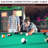 Ensemble de table de billard robuste de 6 pi avec patins, queues de billard, boules, triangles, craies et brosse RayChee 