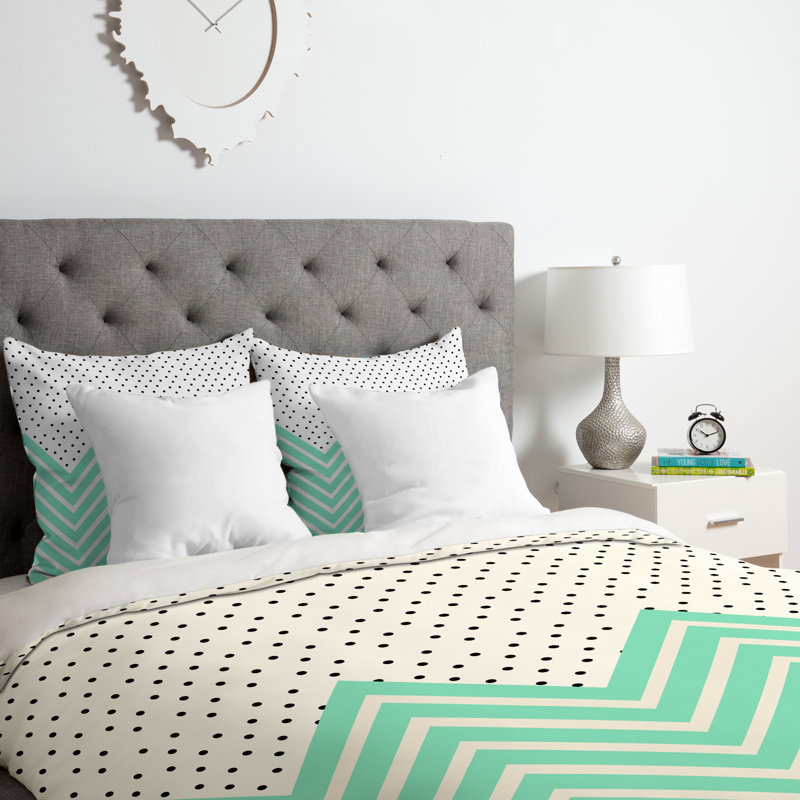 Ensemble de housse de couette, Housse de couette pour grand lit et 2 taies décor