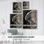 ABSTRACT Series CLII, reproduction encadrée - bois massif-600603560