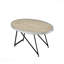 Table basse en chêne gris patiné