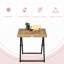 Adesewa Square Metal Folding Outdoor Side Table , 40cm cm W 40cm cm D