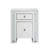 ACME Nysa Accent Table, Faux Crystals