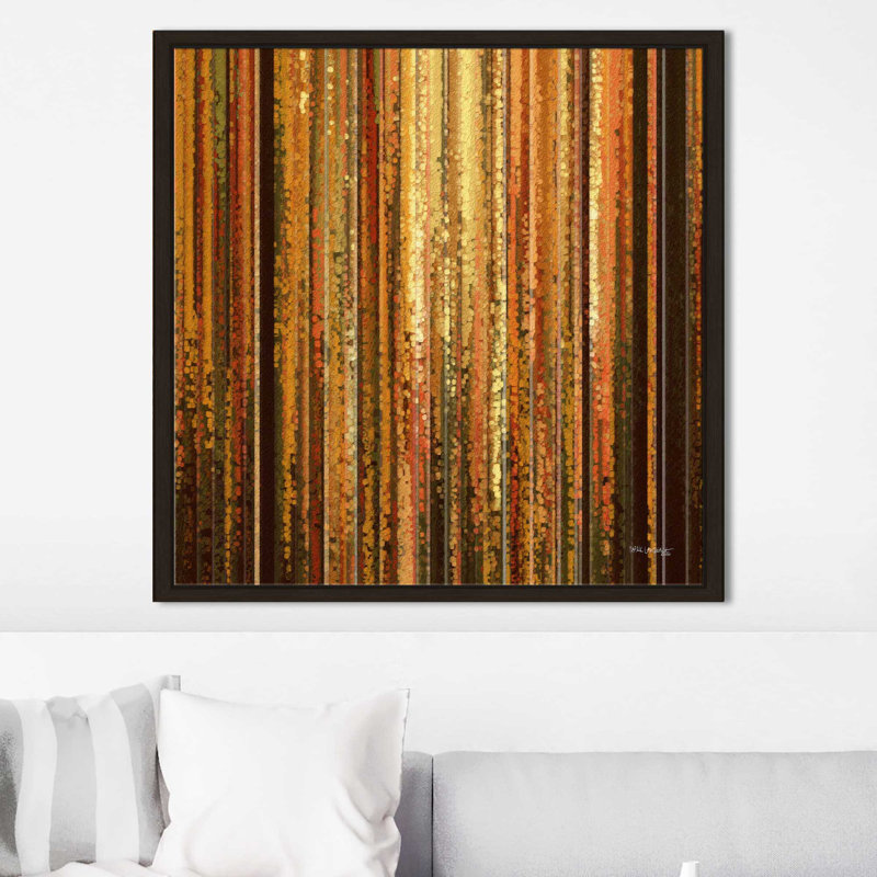«Isaiah 61: 3 Beauty For As Ash» par Mark Lawrence - impression, Cadre flottant espresso, H 39,5 po x l 39,5 po x P 2 po