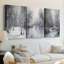 LANDSCAPES Series Lxxxxi - Toile tendue sur mesure avec châssis - 3 pièces-1438888464
