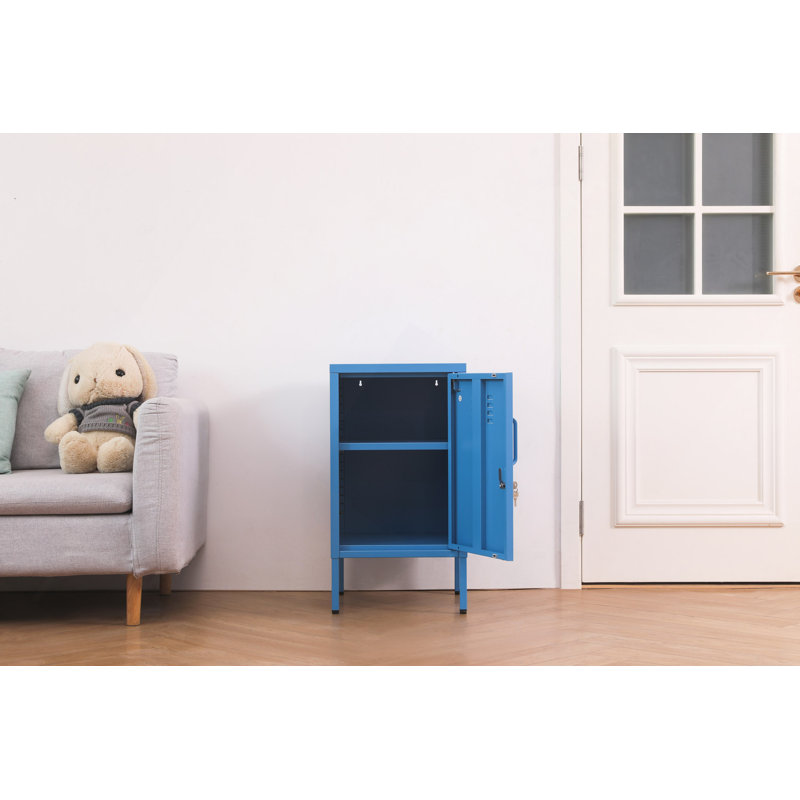Une armoire de rangement en métal multifonctionnelle, Blue