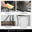Console Table for Hallway Living Room Furniture, 90cm Slim Metal Entryway Table-56978332