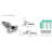 Kit 6 Hinge 105 Degree + Cross Plate Frameless Soft Close 3D Cam Clip On Half Overlay Matte Black-103958669