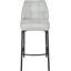 Enya Upholstered Counter Stool with Metal Frame