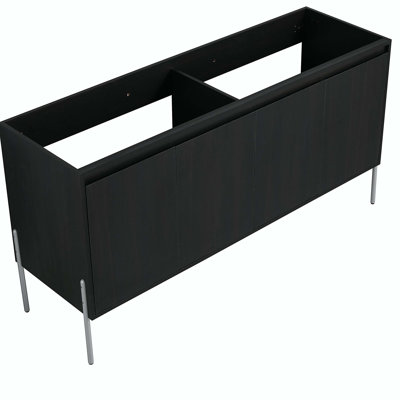 Freestanding Bathroom Vanity, Storage Cabinet with Soft Closed Doors