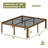 Hather Heavy Duty 18'' Metal Platform Bed, Slots for Headboard Attachment, Noise Free-672752188