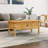 Solid Wood Frame Single Coffee Table with Storage
