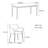 Durable Dining Table Sets with Quality Features.-112654612