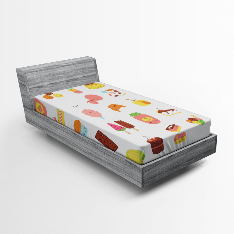 Microfiber Fitted Sheet, Twin Fitted Sheet