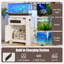 Support d'aquarium 10-15 gallons, support d'aquarium avec prises de courant avec tiroir de rangement