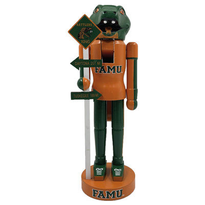 NCAA FAMU Rattlers 12" Rivalry Nutcracker