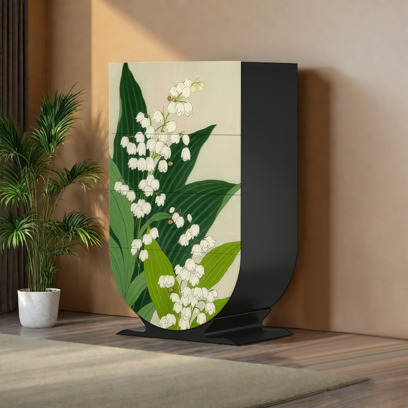 Armoire décorative haut de gamme légère et luxueuse