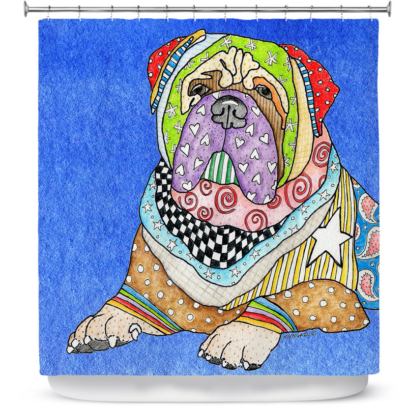 Shower Curtain, Purple