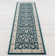 Luxury Kashan Green Runner Rug