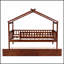 Lit en bois avec lit gigogne en bois, élégant et fonctionnel pour un sommeil confortable et un espace de rangement supplémentaire.-2059171676