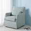Fauteuil pivotant à jupe Martha Stewart Bedford-1799641245